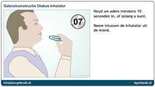 Medicatie toedienen via de luchtwegen met een poederinhalator [upl. by Dobb759]