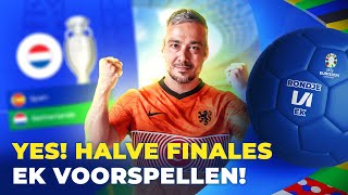 🏆 HALVE FINALES EK 2024 VOORSPELLEN met BAS amp SULEY [upl. by Aramit]