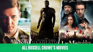 ALL RUSSELL CROWES MOVIES Full actor filmography 2023 [upl. by Zelten]