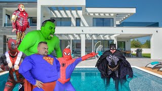 Superheroes House Tour [upl. by Leiru]