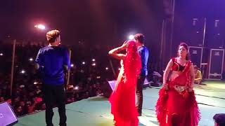 भतार अब ही पनकतारे  Ankush Raja Stage Show 2018 Akopur [upl. by Aennaej]