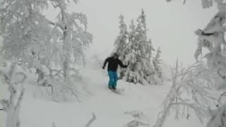 Powder skiing in Trysil Norway [upl. by Osterhus980]