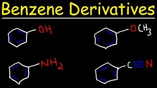 Naming Benzene Ring Derivatives  Aromatic Compounds [upl. by Griffy]