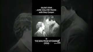 June Collyer and Gary Cooper in THE MAN FROM WYOMING 1930 classicfilm filmhistory [upl. by Ahsytal]