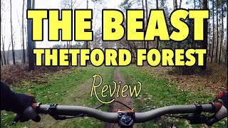 Thetford Forest Mountain Biking Riding The Beast [upl. by Quinlan978]