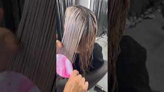 How to tone your hair in sections with Supernova Blonde Toning Leavein Foam [upl. by Joao123]