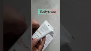 Benzoyl peroxide 5 gel wash ll Body acne ll [upl. by Utimer345]