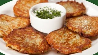 Knusprige Kartoffelpuffer ohne Ei Schnelles Rezept in 10 Minuten [upl. by Newberry]