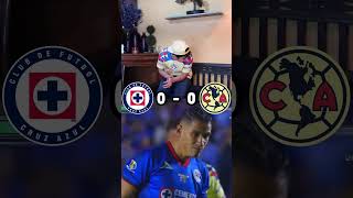 ¡¡¡GOL⚽DE ANTUNA😩  🚂Cruz Azul 10 América🦅  clubamerica [upl. by Eitac]