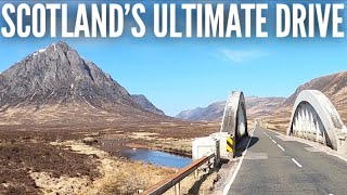 Is this the most scenic 20 minute drive anywhere in the UK The A82 in the Highlands of Scotland [upl. by Abocaj]