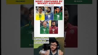 Most Century By Wicket Keeper In International Cricket adamgilchrist dekock abdevilliers shorts [upl. by Notserc260]