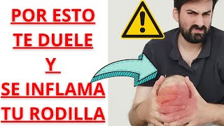 🦵 QUÉ PROVOCA EL DOLOR LÍQUIDO E INFLAMACIÓN DE RODILLA ✅REPASO DE LAS CAUSAS MÁS COMUNES [upl. by Doig]