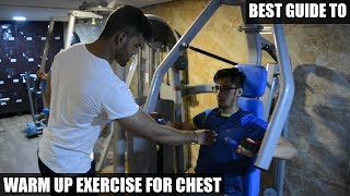 Warm Up For Chest Workout  Warm Up Exercises Before Workout [upl. by Jinny203]