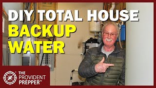 Brilliant DIY Whole House Emergency Water System Designed by Chris [upl. by Nolan]