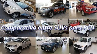 Comparativo entre SUVs para PCD [upl. by Ottie]