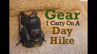 Gear I Carry on a Day Hike [upl. by Lavoie]