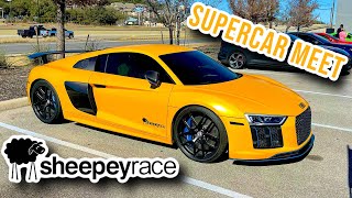 Sheepey Race R8 and More Supercars [upl. by Tnairb271]