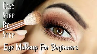 Beginners Eye Makeup Tutorial  Parts of the Eye  How To Apply Eyeshadow [upl. by Soisinoid161]