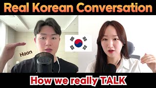 Real Korean Conversation with Hoon🇰🇷  Korean Listening  Learn Korean for Beginners KORENG Sub [upl. by Maretz]