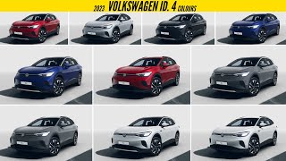 2023 Volkswagen ID4  All Color Options  Images  AUTOBICS [upl. by Keenan739]