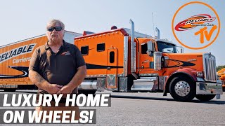 How Car Hauler Lives on the Road Inside Truckers Custom 156quot ARI Sleeper  Reliable Cribs S4E2 [upl. by Notsuj]