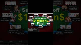 💥 109 Sunday Kickoff 💰 1M GTD – Progressive KO Highlight [upl. by Lewap]