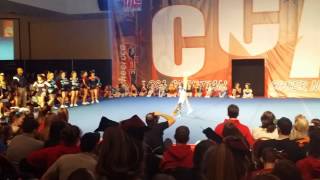 Madelyn Dalness tumble pass at Nationals [upl. by Aneekahs]