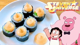 How to Make SNACK SUSHI from Steven Universe Feast of Fiction S6 E8  Feast of Fiction [upl. by Nabala]