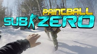 Paintball  SUBZERO winter Paintball [upl. by Ullund]