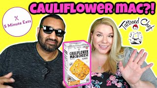 Tattooed Chef Cauliflower Mac amp Cheese Review [upl. by Aislehc]