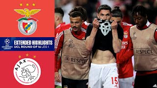 Benfica vs Ajax Extended Highlights  UCL Round of 16  Leg 1  CBS Sports Golazo [upl. by Clayton]