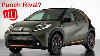 💥5 लाख में ये तो पटाखा निकली💥  New 2022 Toyota Aygo X MINI SUV Reveal  Auto With Sid [upl. by Crescen]