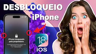 Como DESBLOQUEAR IPHONE com Senha iCloud Apple ID ou Bloqueado Pelo Proprietário iPhone 14 iOS 18 [upl. by Demaria]