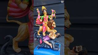 Complete Jagadhatri Idol Making amp Painting Process  Clay to Finish Tutorial Shortsquotart painting [upl. by Amsed97]