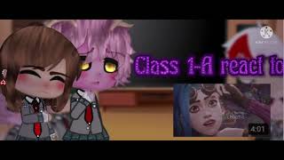 Class 1A react to jinx being chaotic for 4 minutes straight  original  gcr [upl. by Novoj]