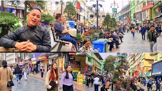 Gangtok city  capital of sikkim  mg marg [upl. by Yemac]