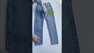 Best 4 hacks of folding pants  How to fold jeans and sweatpants foldinghacks lifehacks folding [upl. by Ardnohsed]