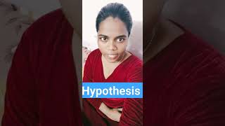 Hypothesis meaning in Telugu [upl. by Aicillyhp607]