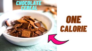 One calorie chocolate cereal recipeLow calorie chocolate cereal recipe [upl. by Cassandry]