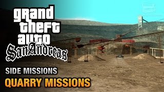 GTA San Andreas  Quarry Missions [upl. by Gerek]