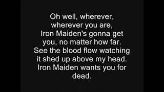 Iron Maiden  Iron Maiden Lyrics [upl. by Mccahill227]