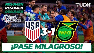 Resumen y goles  Estados Unidos 31 Jamaica  CONCACAF Nations League 2024  Semis [upl. by Vale587]