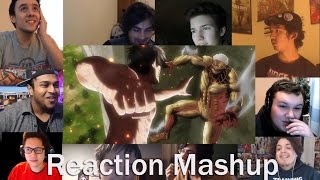 Attack On Titan Season 2 Trailer REACTION MASHUP [upl. by Bobbette]