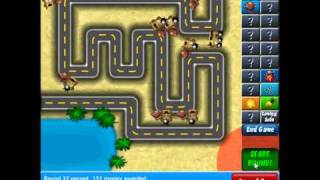 Bloons Tower Defense 4 Challenge 1 Guide [upl. by Nesnaj]