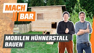 Hühnerstall bauen – kompakt und mobil  OBI [upl. by Sloan]