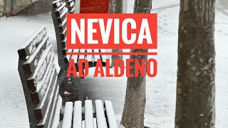 Nevica ad Aldeno 2024 Trento Italy  Snow falling in Aldeno [upl. by Fitzhugh480]