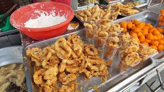 sikreto ng calamares street food magkano puhunan kita sa isang araw [upl. by Nnayrrehs862]