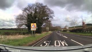 Crossing from Cornhill England to Coldstream Scotland [upl. by Rosel846]