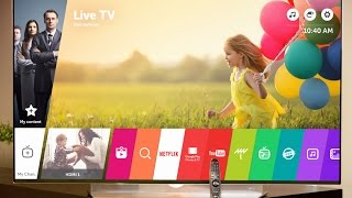 LG WebOS 20 2015 Smart TV System Review [upl. by Winifield584]