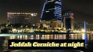 Jeddah Corniche at night [upl. by Hackathorn140]